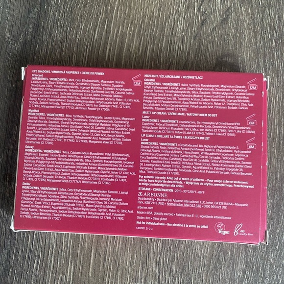 Arbonne Lunar Beauty Set with Red Design - Picture 7 of 7